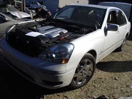 2003 LEXUS LS430 PEARL WHITE 4.3L AT 2WD Z15975